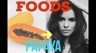 '63 Papaya. Eat Healthy Foods, Natural Healing, Beauty, Strength, Sleep, Happiness, & Longevity.'