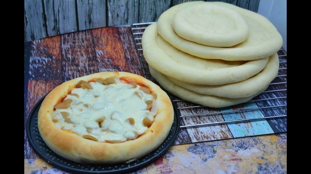 'RESEP PIZZA FROZEN 3 IN 1 RESEP PAPA METODE AUTOLISIS, SATU RESEP JADI 5 LOYANG BESAR'