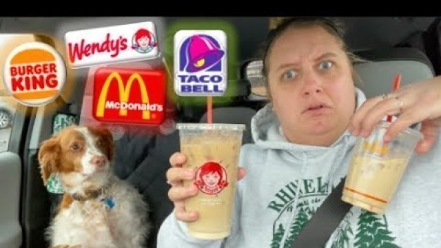 'Fast Food Iced Coffee Taste Test'