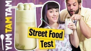 'Street Food Test #1 // Bubble Tea // #yumtamtam'