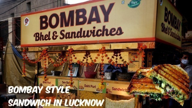 'BOMBAY SANDWICH IN LUCKNOW || STREET FOOD OF INDIA || POCKET FRIENDLY || AMUL BUTTER || BEST IN TOWN'