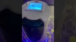 'Food Delivery Robot in Shenzhen Hotel #future is here'