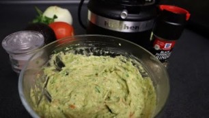 'How to Make Guacamole in Kitchen Aid Food Chopper/Processor'