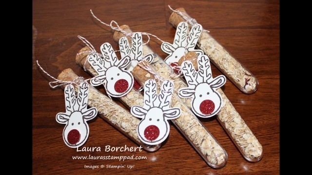 'How to Create These Reindeer Food Test Tubes - Laura\'s Stamp Pad'