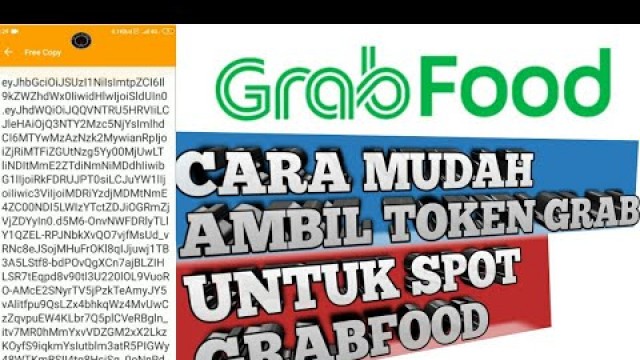 'CARA MUDAH AMBIL TOKEN GRAB UNTUK SPOT GRABFOOD FAKE GPS'