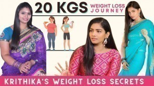 'Krithika Annamalai\'s 20 Kgs Weight Loss Journey 