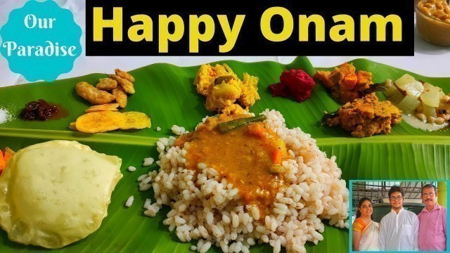 'Onam Celebration || Homely Food'