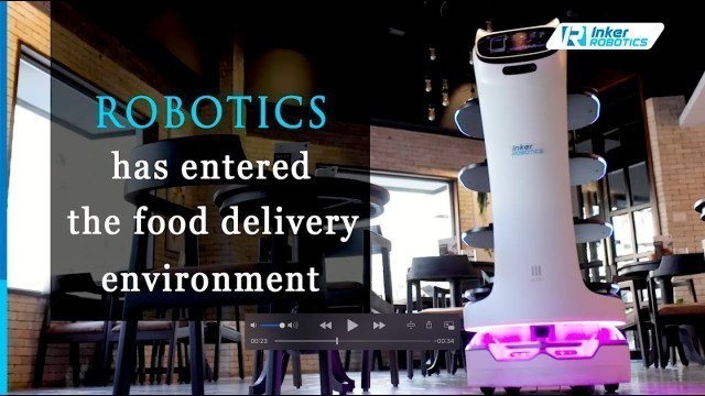 'Food Service Robot in India | Inker Robotics'