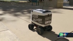 'Food delivery robot to roll out in Sacramento'