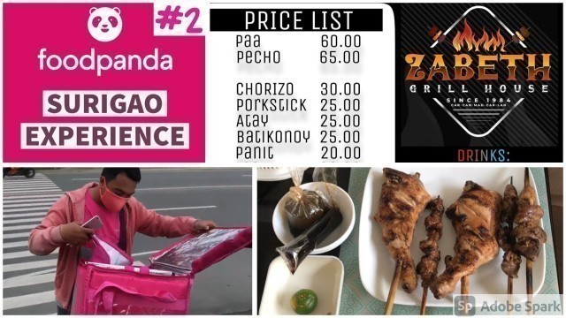 'Food Panda Surigao Experience # 2 