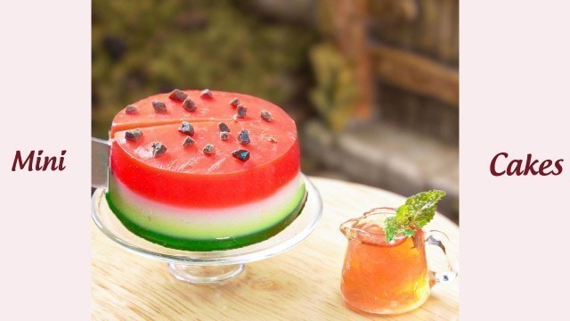 'Fresh Miniature Watermelon Jelly & Watermelon Tea For Summer'