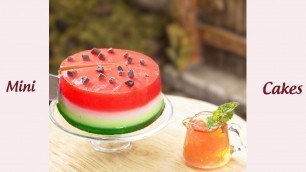 'Fresh Miniature Watermelon Jelly & Watermelon Tea For Summer'