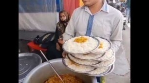 'Dal Chawal Indian Street food Subscribe  / Foodie Maya #Shorts'