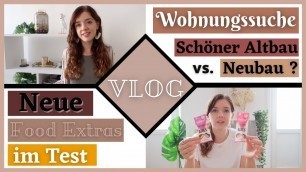 'WOHNUNGSSUCHE in Hamburg ● Altbau / Neubau ● Vegan Food Test - Ravellis | Foodloose | Pralinis VLOG'