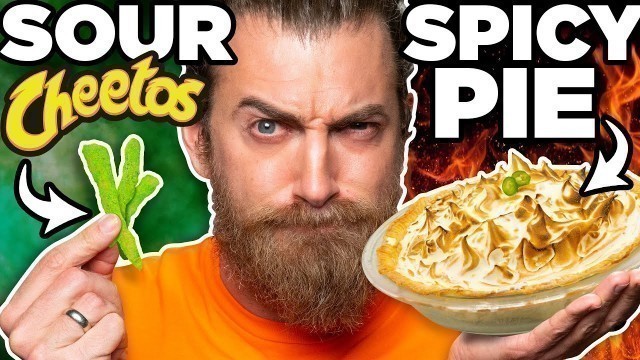 'Spicy Sour Food vs. Sour Spicy Food Taste Test'