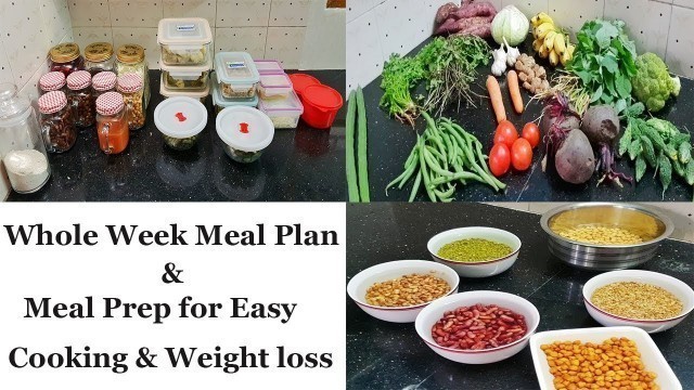 'Weight loss Diet Plan in Tamil |Weekly Meal Prep  weekly Menu Planning | weekly Diet Chart in Tamil'