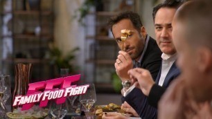 'Wippa confronts the Tartaglia about their under-cooked prawns | Family Food Fight 2018'