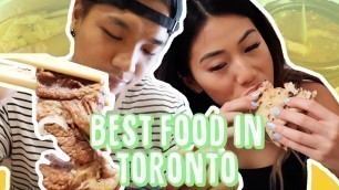 'BEST FOOD IN TORONTO | Food Tour - 6 Stops | CNE 2019'