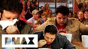 'Adam Richman’s Spiciest Food Challenges | Man V Food'