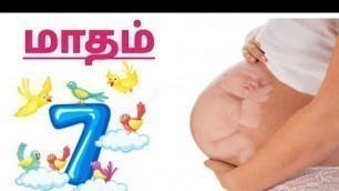 'மாதம் 7 || 7th Month Pregnancy Foods in Tamil ||7th month pregnancy tips || 7th month pregnancy'