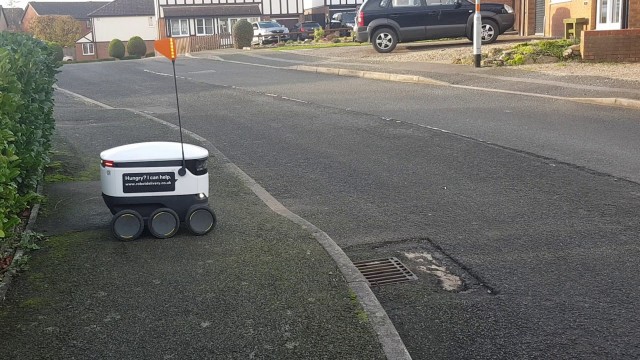 'robot delivery Northampton'