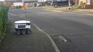 'robot delivery Northampton'