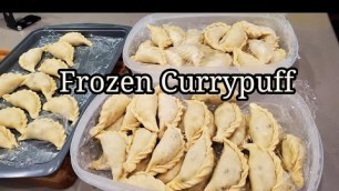 'Resep membuat Currypuff Jajanan ala Luar Negeri.Frozen food Tahan berbulan bulan.'