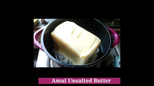 'Instant Pure Ghee# Amul Unsalted Butter# superquick# Subscribe to Neha\'s Homely Food ❤️'