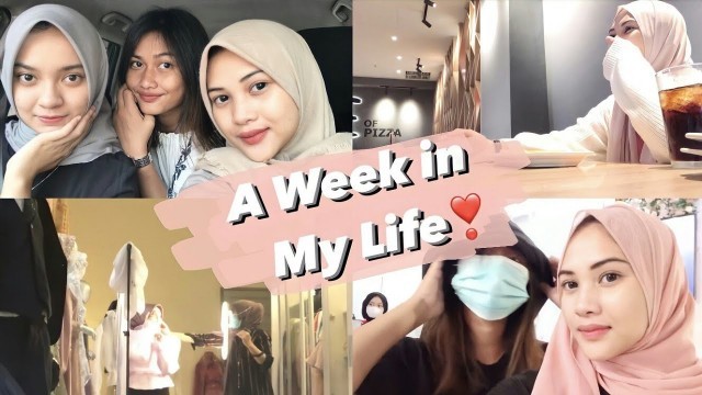 'A WEEK IN MY LIFE : literally spent money on food, photoshoot, carpool karaoke, hangout with friends'