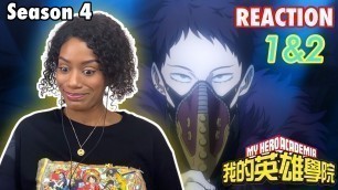 'Overhaul Vs Shigaraki! My Hero Academia Saison 4 Episode 1 & 2 Reaction FR'