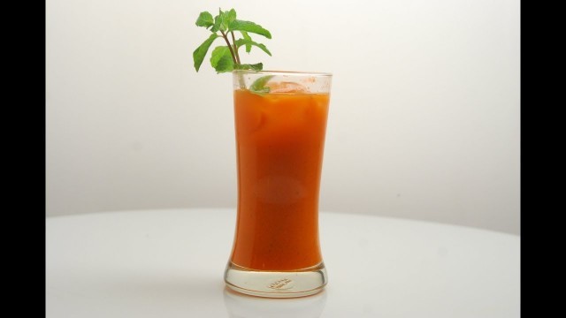 'Refreshing Carrot Juice | Cooksmart | Sanjeev Kapoor Khazana'