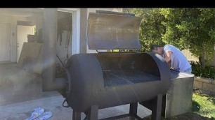 'DIY Giant Offset Smoker build'