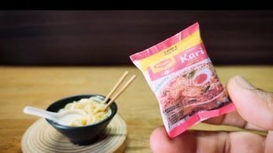 'Maggi Kari Sup Miniature Cooking Instant noodle #Shorts'