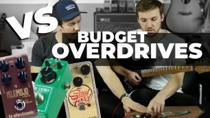 '3 Budget Overdrives! | Tube Screamer Mini VS Soul Food VS Mojomojo'