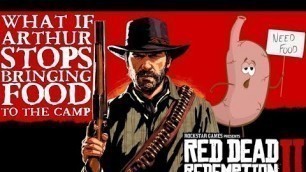 'Camp Responses if Arthur stops bringing Food and Money | Red Dead Redemption 2'