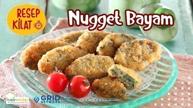 'Resep Nugget Bayam, Resep Nugget Homemade Cocok untuk Stok Lauk Frozen Food'