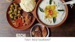 'Homely food for 70 Rs I Thavi Restaurant Kochi I Tourist spots in Kerala'