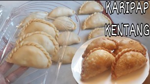 'Cara Membuat Karipap Kentang enak | Potato curry puff bisa untuk Frozen Food'