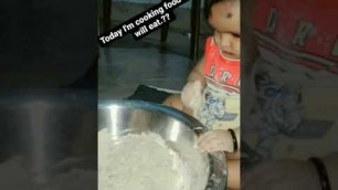 '| 5 months baby cooking food video