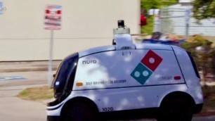 'Domino\'s teams up with robot company Nuro for driverless deliveries in Houston'