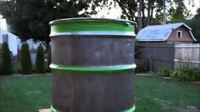 'How to Build a Verticle Drum Smoker. UDS 55 Gallon Drum Smoker'