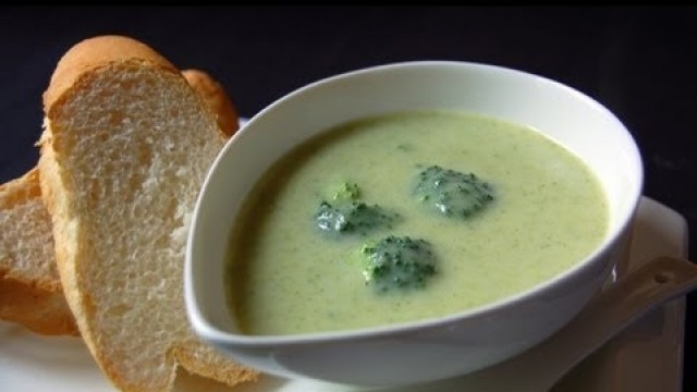 'Broccoli Soup | Chef Raheel | Sanjeev Kapoor Khazana'