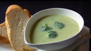 'Broccoli Soup | Chef Raheel | Sanjeev Kapoor Khazana'