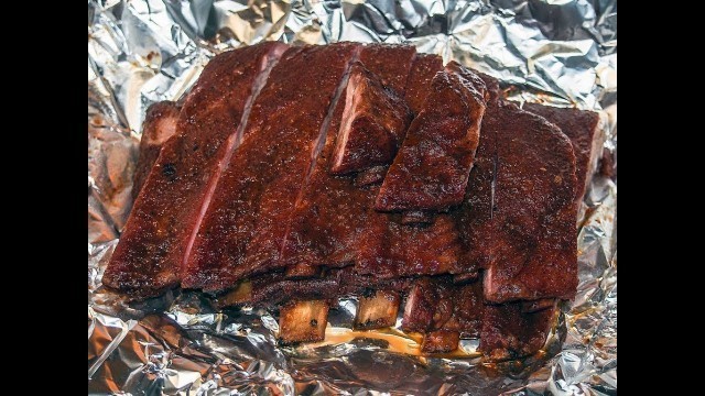 'How to Smoke Pork Ribs in a Masterbuilt Electric Smoker Using the 3-2-1 Method - Superbowl'