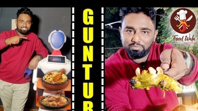 'First Time in Guntur - a Robot Restaurant - Food Wala'