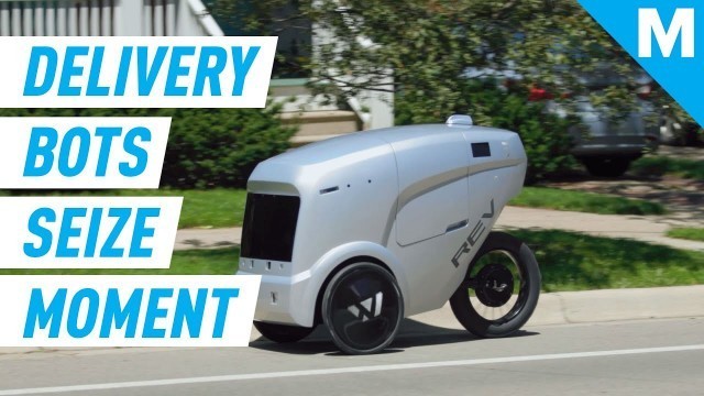 'Food Delivery Robots Are Solving A Huge Coronavirus Problem | Mashable'