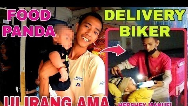 'VIRAL FOOD PANDA BIKER | ULIRANG AMA'