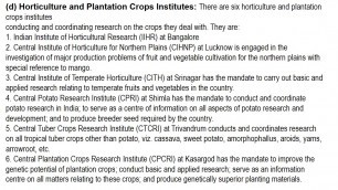 'National and international agriculture organizations and research institutes'