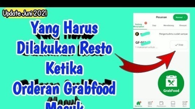 'Cara Menerima Orderan Grabfood Terbaru'