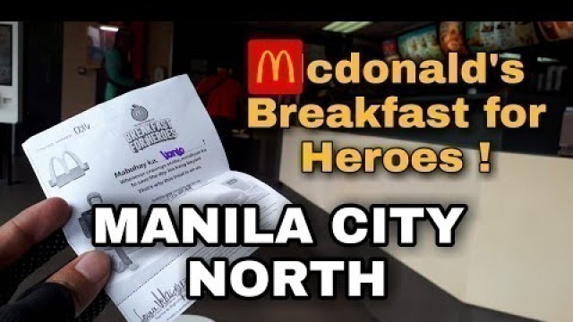 'FOODPANDA BIKER/CYCLIST VLOG 026 | Subukan ulit natin sa Manila | Mcdo FREE BREAKFAST'